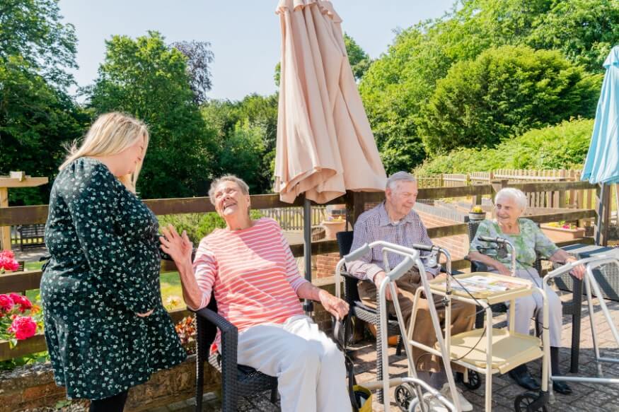 Allenbrook Outdoor Area