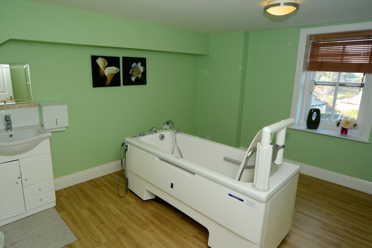 Bathroom at Allenbrook Care Home Fordingbridge