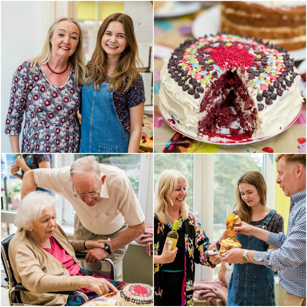 Family Visiting Allenbrook Bake Off